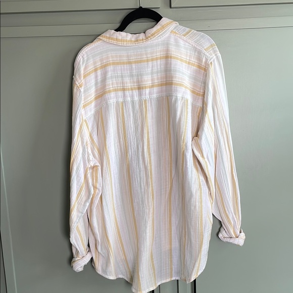 Striped Button-Up Shirt - Picture 4 of 4